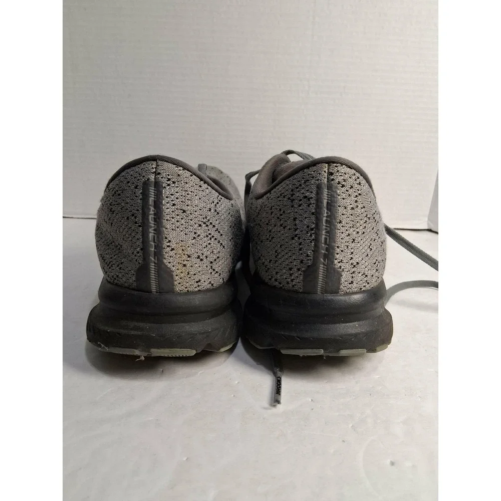 Brooks Launch 7 Men's 9 Running‎ Shoes Grey Lightweight Athletic Sneakers READ